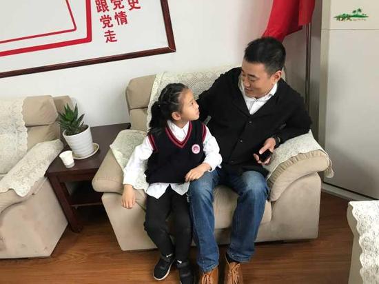 徐旭东和女儿徐格