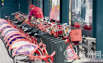 杭州公共自行车承诺不花纳税人一分钱 每年有