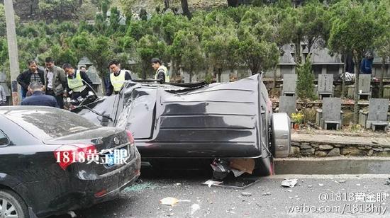 杭州萧山 公墓奔驰 车 失控 造4死5伤 51岁肇事司