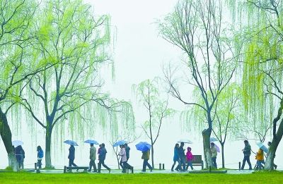 今日杭城雨水暂歇下周仍春雨绵绵 天气潮湿皮