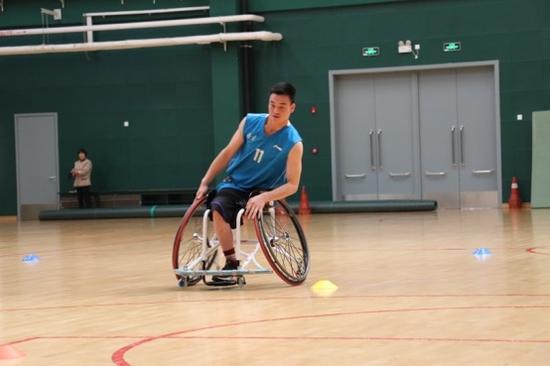 古德体育受邀指导国家男子轮椅篮球队体能训练