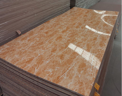 新型装饰板材UV装饰板仿大理石纹 全国市场受