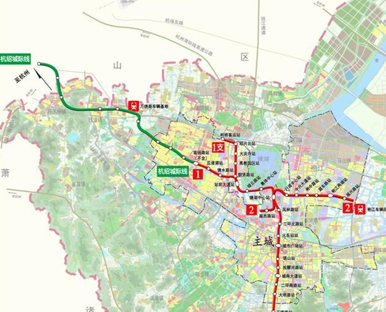 国务院正式批复绍兴城市轨道交通 官方公布路