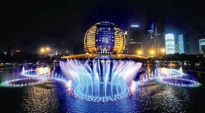 杭州城市景观灯本周末同放光彩 赏灯攻略请收