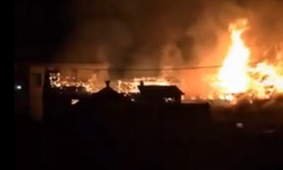 宁波1村发生一起火灾 疑线路老化漏电引起(组