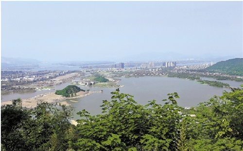 杭州萧山湘湖三期工程基本完工 湖面面积已相