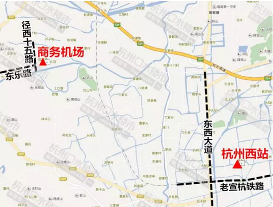 杭州城西机场选址出炉 未来将作为萧山机场的补充