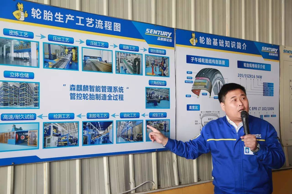 图为青岛森麒麟智能管理系统展示