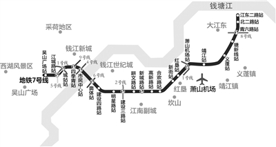 杭州地铁7号线开始招投标