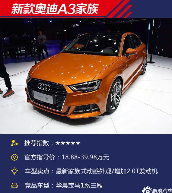 个个都是硬货 2017上海车展上市新车盘点