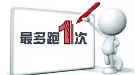 全面公布“最多跑一次”清单