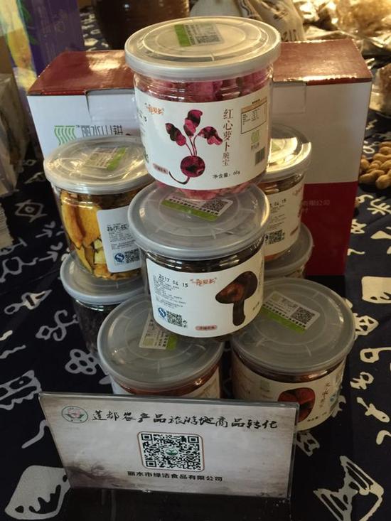 丽水生态精品旅游商品