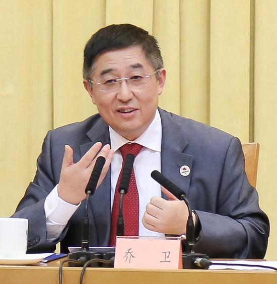 中国侨联副主席、中国侨联青年委员会会长乔卫致辞