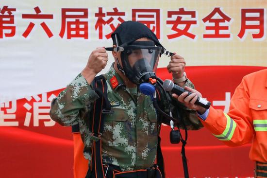 浙江大学宁波理工学院消防急救进校园