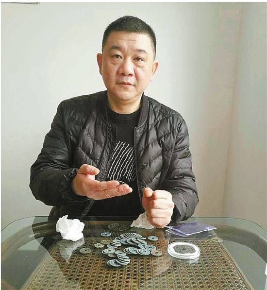夏峻:专注古钱币收藏二十余年