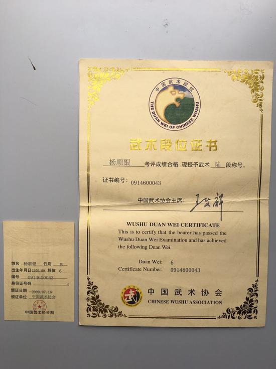 华人之光 意大利的中华武术传播者 杨顺银