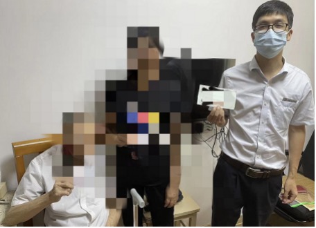 关爱老年人 平湖中行服务暖人心