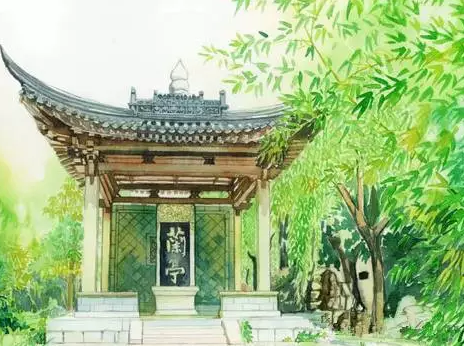 手绘绍兴美景 保证惊艳你整个朋友圈