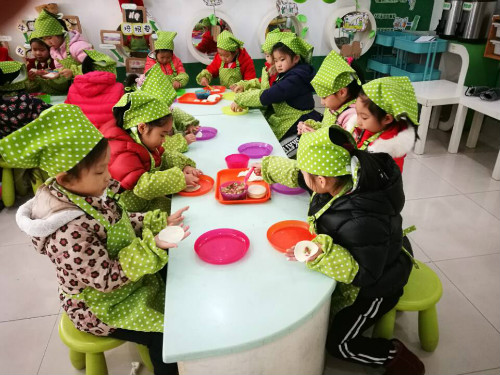 杭州市安华幼儿园:欢度冬至 温暖我心
