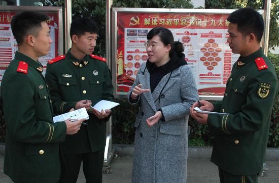 台州天台县消防大队举办立德讲堂传递满满正能