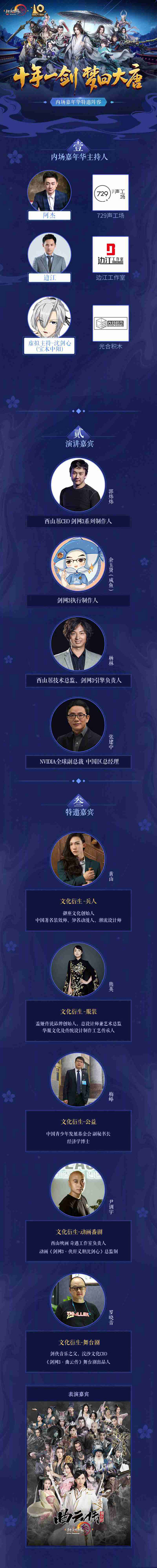 周年庆特邀嘉宾