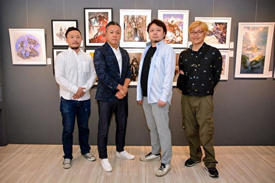 左起为堀壮太郎、吉田明彦、皆叶英夫、相场良佑