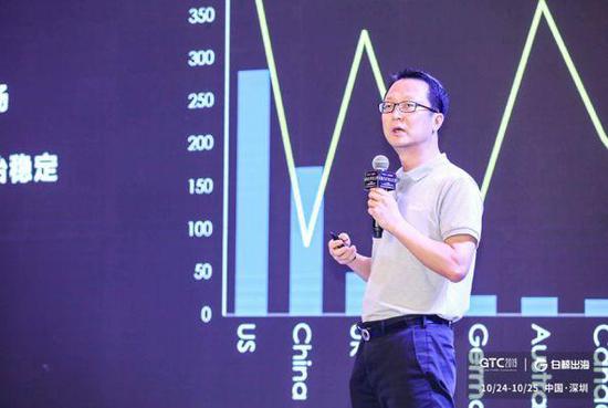 百度国际事业部总经理、百度日本株式会社社长张成焕做《海外流量新机会》主题演讲