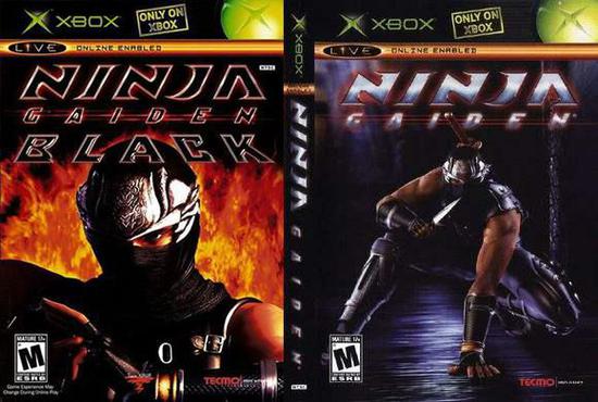  忍龙黑之章鱼XBOX忍龙初代