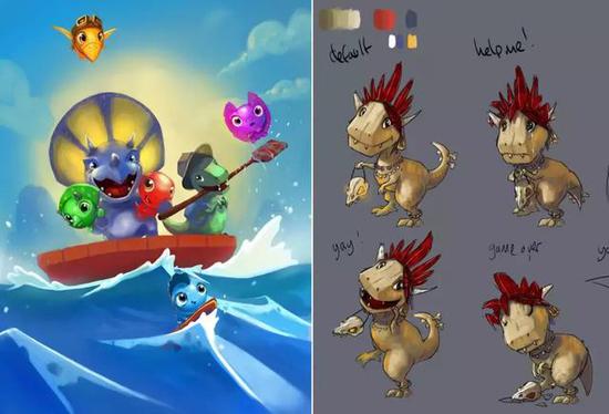 手游《Dinotribes》