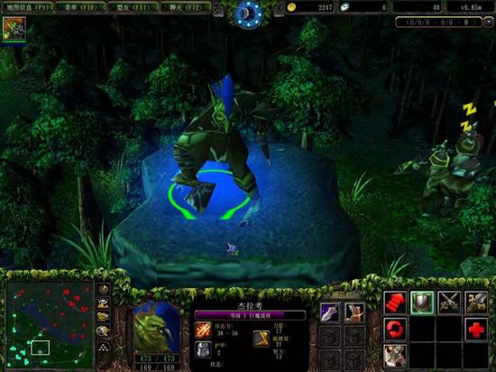 DotA中的可选英雄——巨魔战将