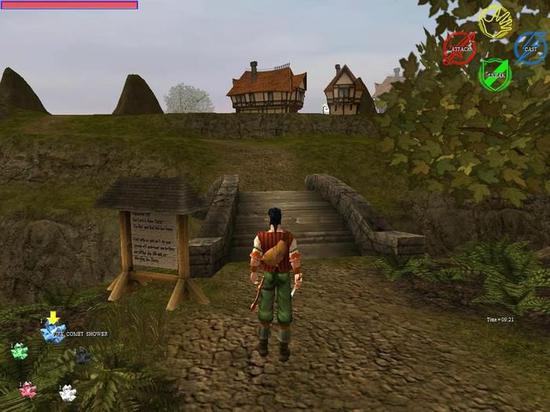 《愿望世界》大概的样子，它已经为最终《神鬼寓言》的风格打下了一些烙印