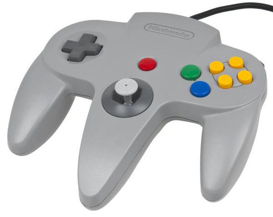 ▲ N64 的控制器