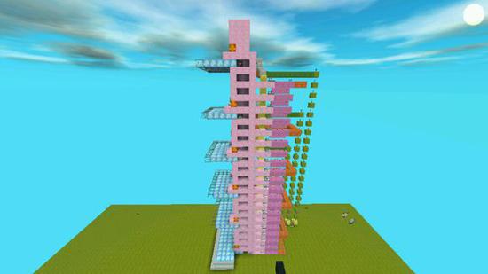 《迷你世界》选层电梯制作及优缺点介绍