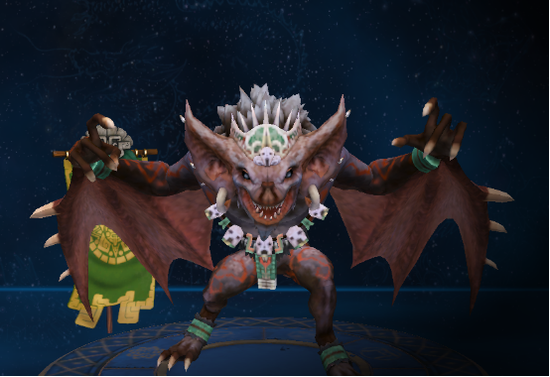 神之浩劫青翼蝠王坎马卓兹 野区黑夜里的杀手