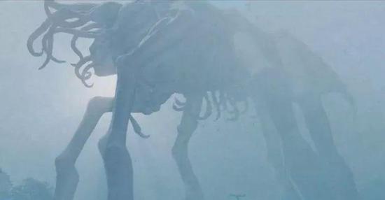 《迷雾》中的巨型怪物