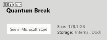 178G 的《量子破碎》已经有了，1780G的游戏还会远么？（会）