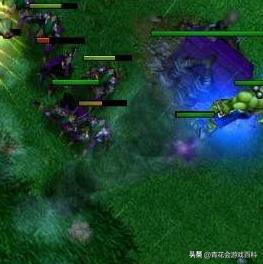 《魔兽争霸3》中猛禽德鲁伊用风将兽族的剑圣吹起，但剑圣此时不会受到伤害