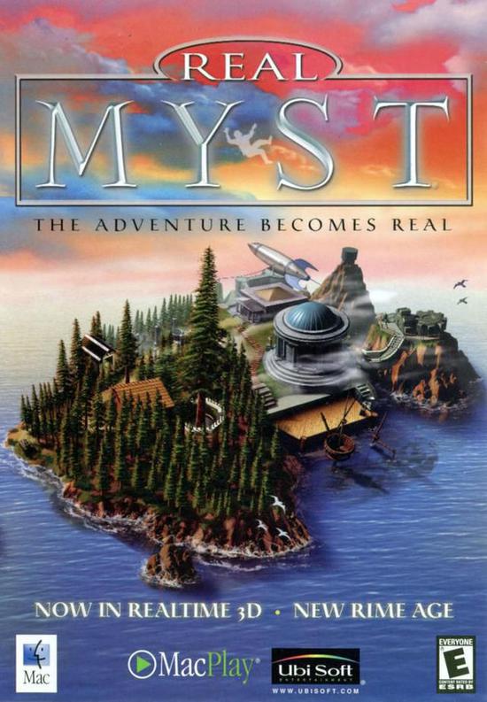 2000年，Cyan以3D引擎重制的初代《神秘岛》——《真神秘岛》