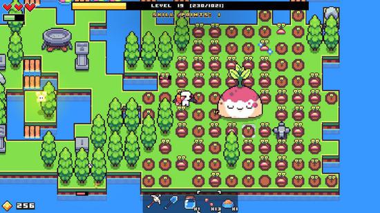 《浮岛物语》是一款很难定性的游戏,它有休闲式的冒险,少量的装备和