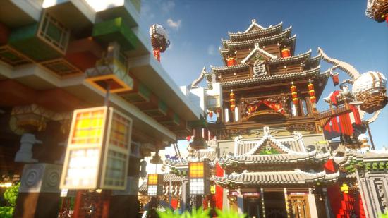 《迷你世界》建筑团队：稚久工作室作品