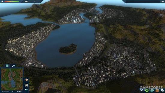  《都市运输2》的3D画面非常有城市感