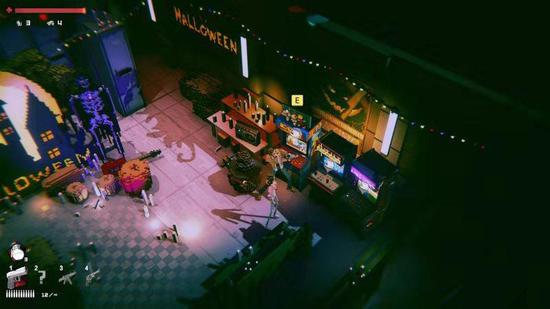 摆在墙角的街机