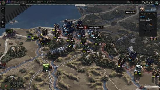 游戏中的古斯塔夫防线