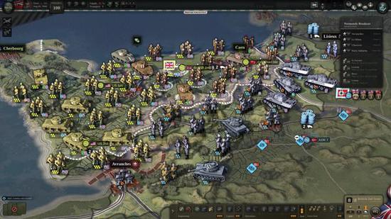 D-Day之后，大批士兵被挤进一个狭小区域