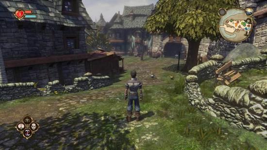 完成版的《神鬼寓言》，至少在画风上变化不大