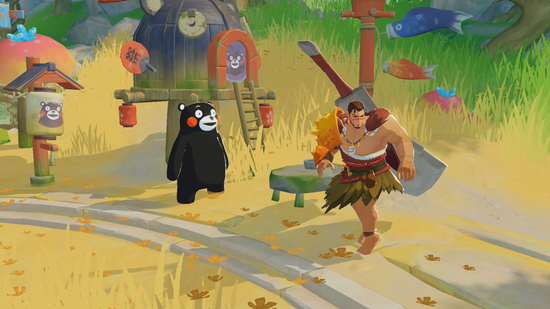 比如《海岛纪元》就在与熊本熊联动