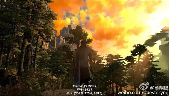 开发中的《霸剑霄云录》