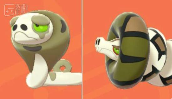 《宝可梦：剑/盾》沙包蛇和沙螺蟒
