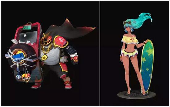  帕斯亚特色鲜明的美术风格