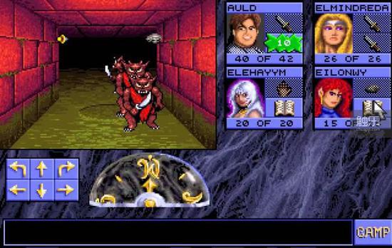Westwood Studios制作、SSI发行的RPG《魔眼杀机》